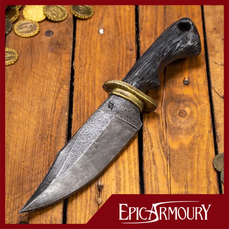 Jagdmesser "Ranger" mit Kern, Griff schwarz